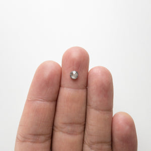 0.59ct 5.01x4.99x2.53mm Round Rosecut 18227-10 - Misfit Diamonds