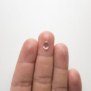 1.00ct 8.02x5.58x2.14mm VS2 I-J Oval Rosecut 18235-04 - Misfit Diamonds
