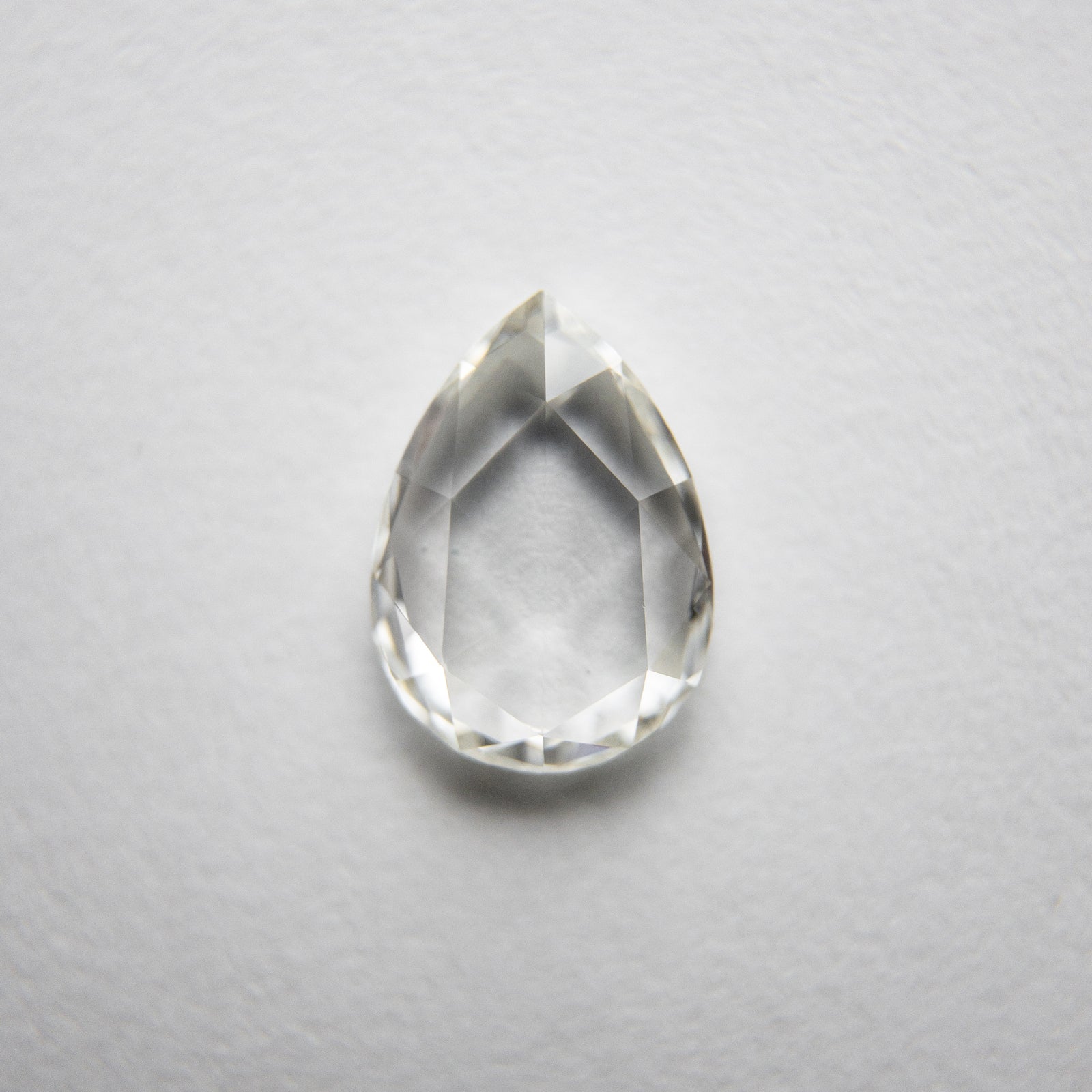 1.01ct 8.19x5.94x2.10mm VS2 I-J Pear Rosecut 18235-08 - Misfit Diamonds
