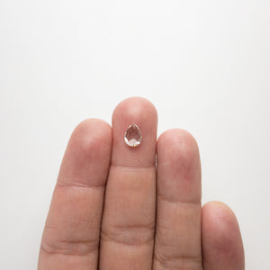1.01ct 8.19x5.94x2.10mm VS2 I-J Pear Rosecut 18235-08 - Misfit Diamonds