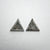 2pc 0.39cttw 4.46x5.35x1.70mm Trillion Rosecut Matching Pair 18236-04 - Misfit Diamonds