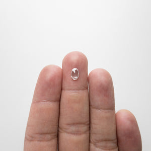 0.36ct 7.26x4.73x1.15mm Oval Rosecut 18237-02 - Misfit Diamonds