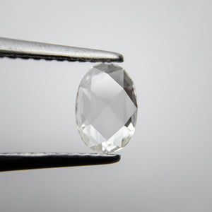 0.44ct 7.16x4.97x1.38mm Oval Rosecut 18237-03 - Misfit Diamonds
