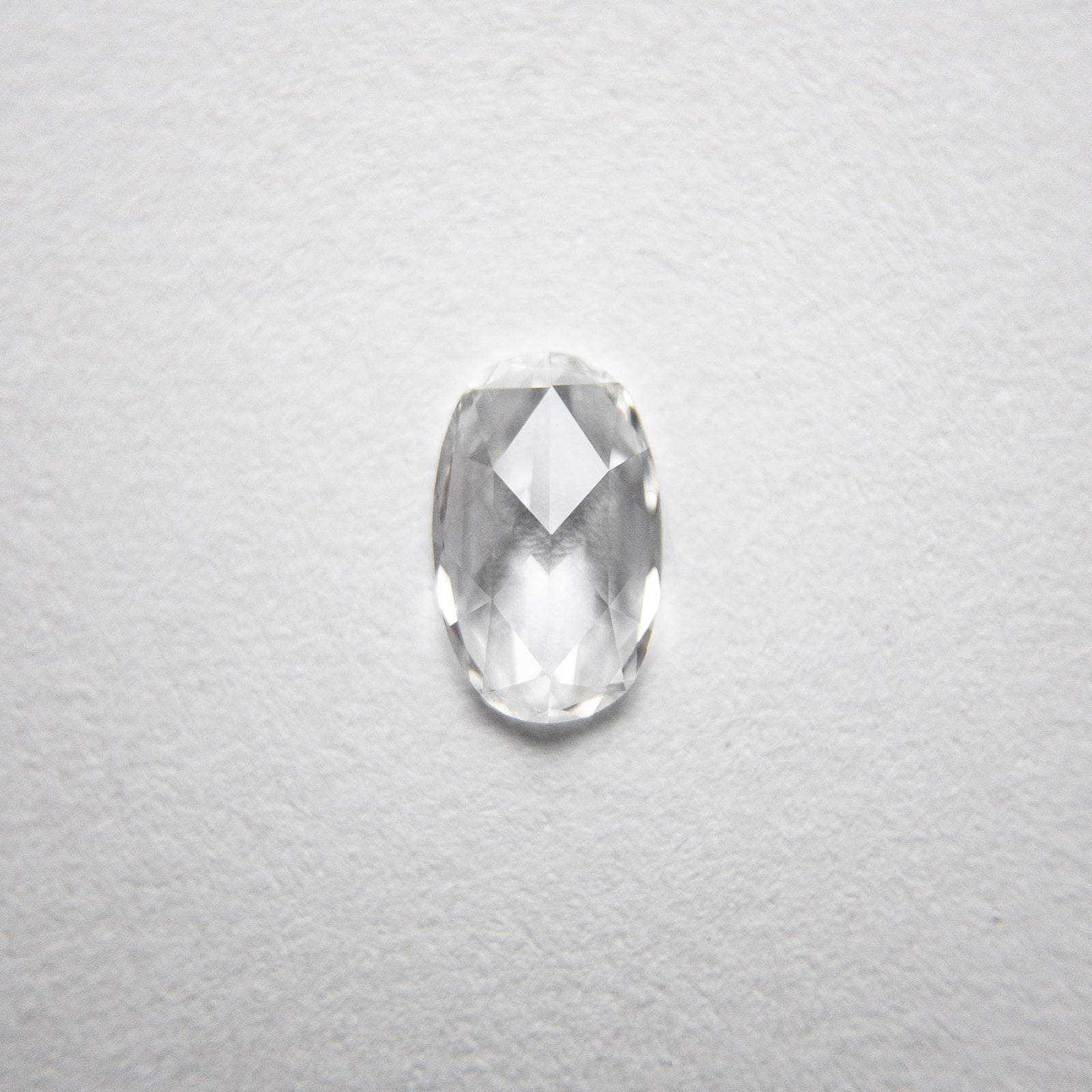 0.26ct 6.21x3.88x1.37mm Oval Rosecut 18238-06 - Misfit Diamonds