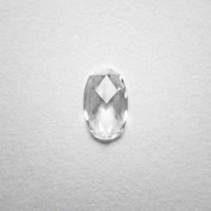 0.26ct 6.21x3.88x1.37mm Oval Rosecut 18238-06 - Misfit Diamonds
