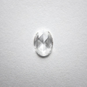 0.26ct 5.76x4.17x1.27mm Oval Rosecut 18238-07 - Misfit Diamonds