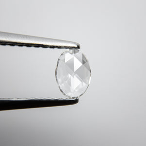 0.26ct 5.76x4.17x1.27mm Oval Rosecut 18238-07 - Misfit Diamonds