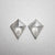 2pc 0.57cttw 6.58x5.17x1.61mm Kite Rosecut Matching Pair 18239-01 - Misfit Diamonds