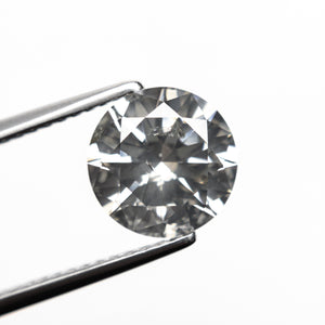 2.13ct 8.46x8.44x4.90mm Fancy Grey Round Brilliant 18268-01