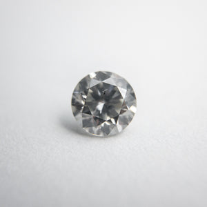 0.50ct 4.99x4.93x3.17mm Fancy Grey Round Brilliant 18273-02 - Misfit Diamonds