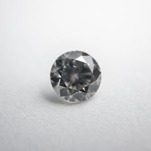 0.50ct 5.07x5.05x3.09mm Fancy Grey Round Brilliant 18273-03 - Misfit Diamonds