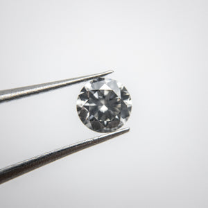 0.50ct 5.07x5.05x3.09mm Fancy Grey Round Brilliant 18273-03 - Misfit Diamonds