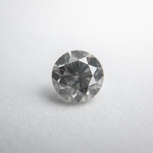 0.65ct 5.33x5.31x3.49mm Fancy Grey Round Brilliant 18273-05 - Misfit Diamonds