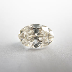 1.22ct 8.50x5.87x3.74mm SI1 Champagne Oval Brilliant 18277-01 - Misfit Diamonds