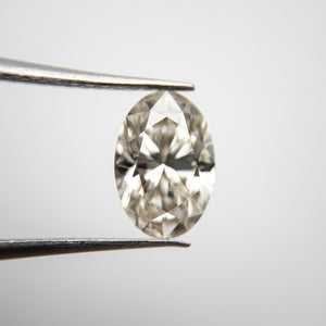 1.22ct 8.50x5.87x3.74mm SI1 Champagne Oval Brilliant 18277-01 - Misfit Diamonds