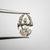1.22ct 8.50x5.87x3.74mm SI1 Champagne Oval Brilliant 18277-01 - Misfit Diamonds