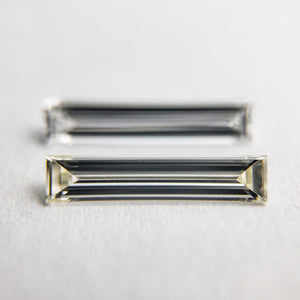 2pc 0.51cttw 9.80x2.00x1.19mm VS G L-M Baguette Step Cut Matching Pair 18280-01 - Misfit Diamonds