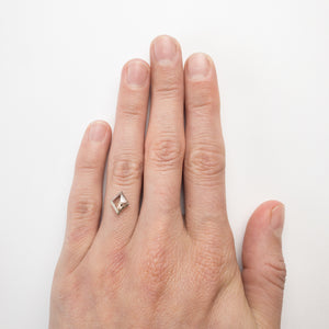 0.89ct 9.13x7.41x2.34mm Kite Rosecut 18285-02 - Misfit Diamonds
