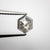 1.03ct 7.23x6.01x3.01mm Hexagon Rosecut 18286-01 - Misfit Diamonds