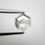 0.96ct 7.69x6.48x2.24mm Hexagon Rosecut 18286-02 - Misfit Diamonds