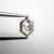 0.75ct 7.00x4.90x2.60mm Hexagon Rosecut 18286-04 - Misfit Diamonds