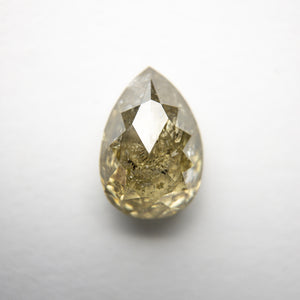2.28ct 9.51x6.52x4.37mm Pear Double Cut 18289-01 - Misfit Diamonds