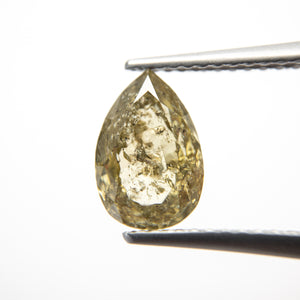 2.28ct 9.51x6.52x4.37mm Pear Double Cut 18289-01 - Misfit Diamonds