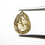 2.28ct 9.51x6.52x4.37mm Pear Double Cut 18289-01 - Misfit Diamonds