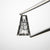 0.76ct 7.64x5.21x2.41mm Trapezoid Rosecut 18291-01 - Misfit Diamonds