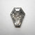 1.57ct 10.05x8.13x2.39mm Coffin Rosecut 18292-06 - Misfit Diamonds