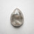 1.63ct 9.46x7.07x2.73mm Pear Rosecut 18293-10 - Misfit Diamonds