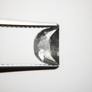 1.07ct 7.74x5.30x2.90mm Half Moon Rosecut 18293-12 - Misfit Diamonds