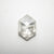 1.18ct 8.83x5.97x2.60mm Hexagon Rosecut 18296-01 - Misfit Diamonds