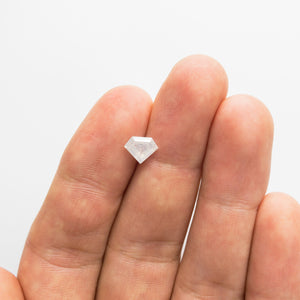 1.40ct 6.62x8.45x3.72mm Shield Rosecut 18307-01 - Misfit Diamonds