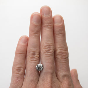 1.58ct 7.38x7.36x4.50mm Round Brilliant 18309-01 - Misfit Diamonds