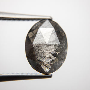 3.13ct 10.63x8.36x3.70mm Oval Rosecut 18312-04 - Misfit Diamonds