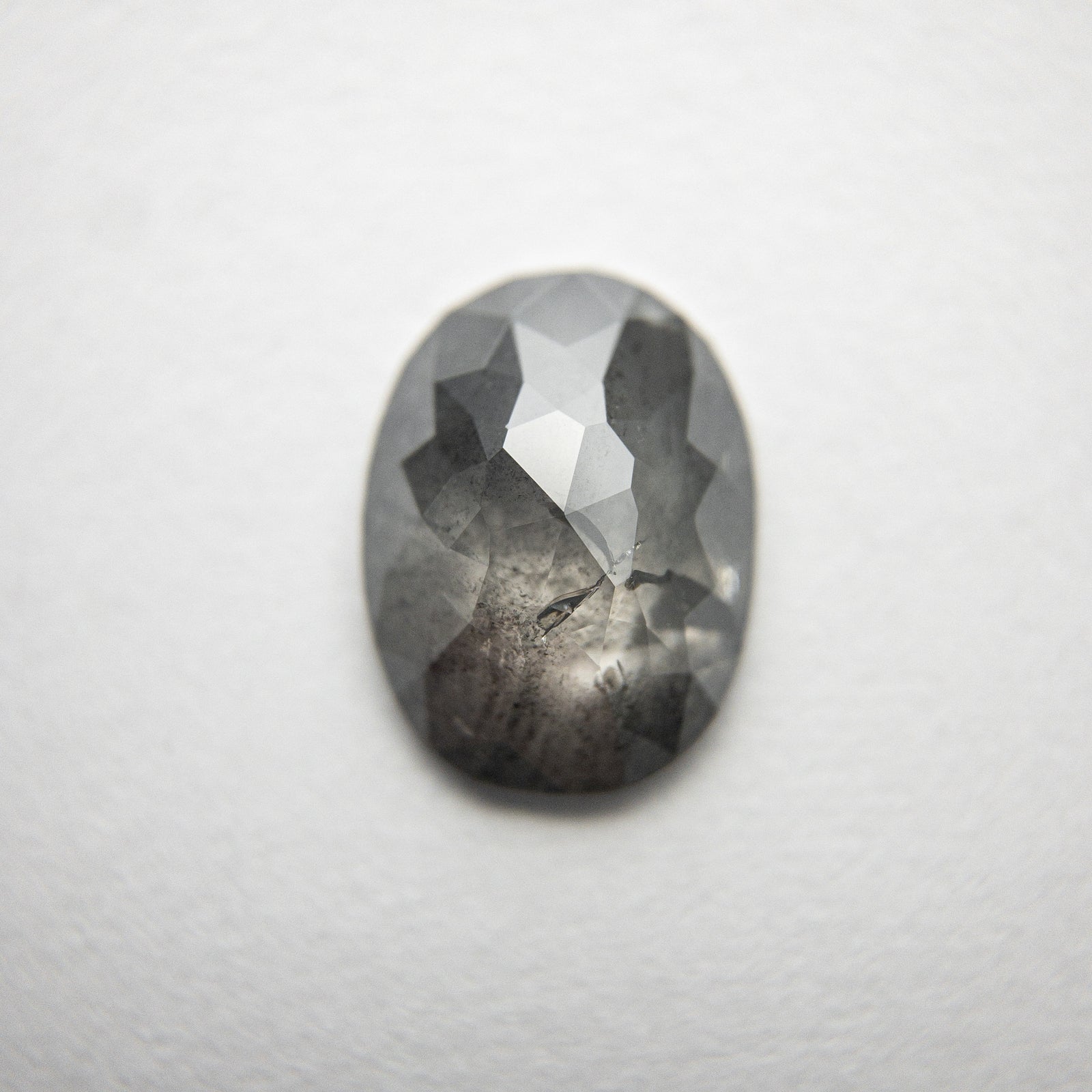 1.57ct 9.15x6.98x2.88mm Oval Rosecut 18312-05 - Misfit Diamonds