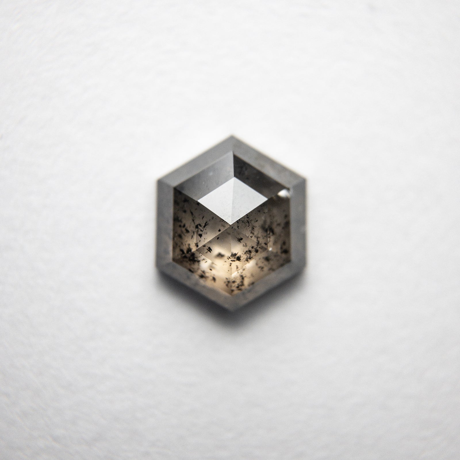 1.11ct 7.32x6.26x2.81mm Hexagon Rosecut 18313-02 - Misfit Diamonds