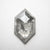 1.86ct 12.12x7.45x2.43mm Hexagon Rosecut 18313-08 - Misfit Diamonds