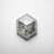 2.06ct 9.13x7.39x3.35mm Hexagon Rosecut 18313-10 - Misfit Diamonds
