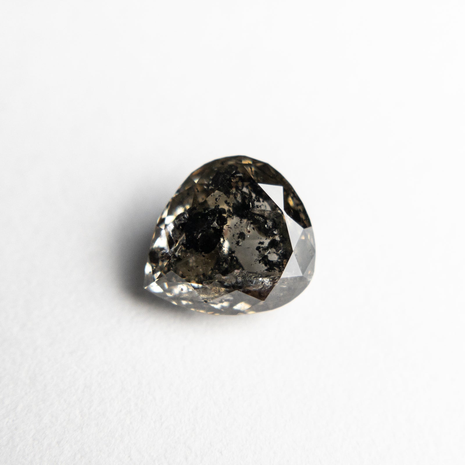 1.24ct 7.13x6.43x3.44mm Pear Double Cut 18317-01 - Misfit Diamonds