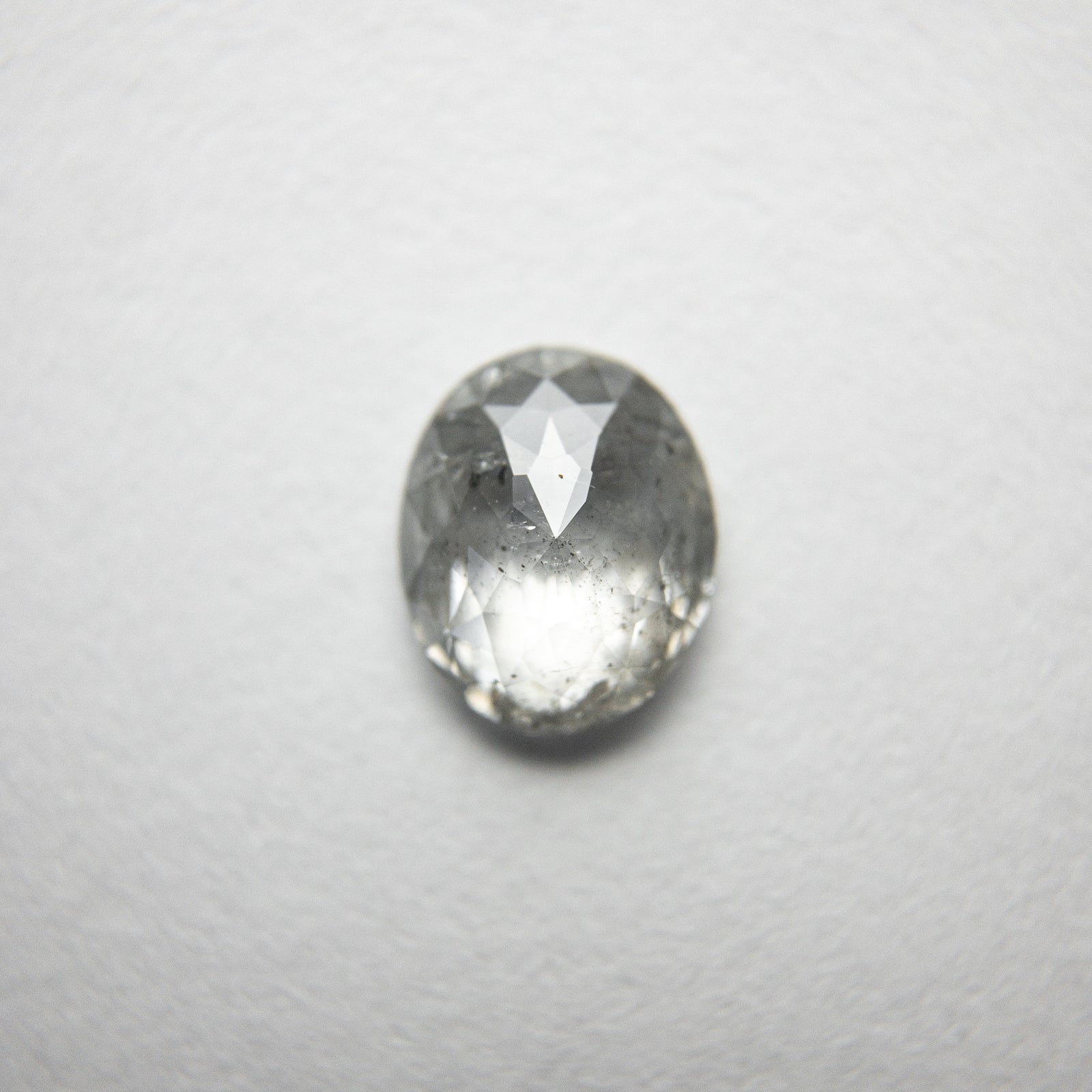 0.73ct 6.76x5.59x2.38mm Oval Rosecut 18318-04 - Misfit Diamonds