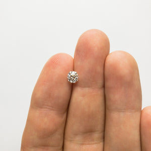 0.71ct 5.44x5.25x3.80mm Antique Old Mine Cut 18337-02 - Misfit Diamonds