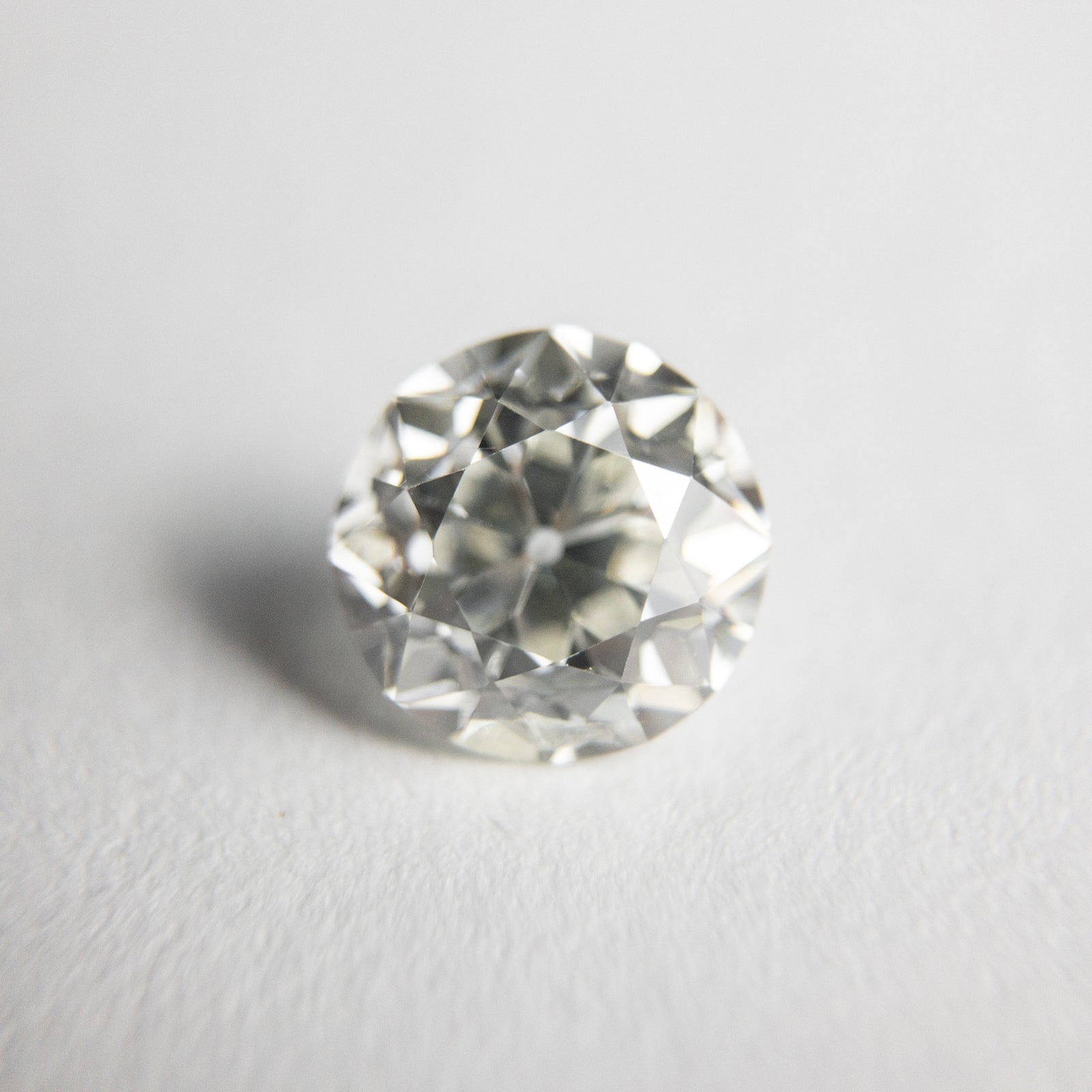 1.17ct 6.47x6.37x4.37mm SI2/I1+ J Antique Old European Cut 18345-01 - Misfit Diamonds