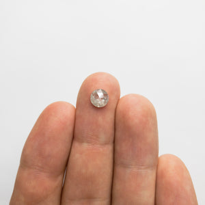 0.94ct 6.84x6.83x2.49mm Round Rosecut 18351-04 Hold D3098 - Misfit Diamonds