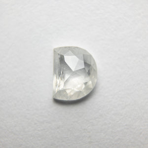 0.61ct 5.72x4.66x2.17mm Half Moon Rosecut 18351-16 - Misfit Diamonds