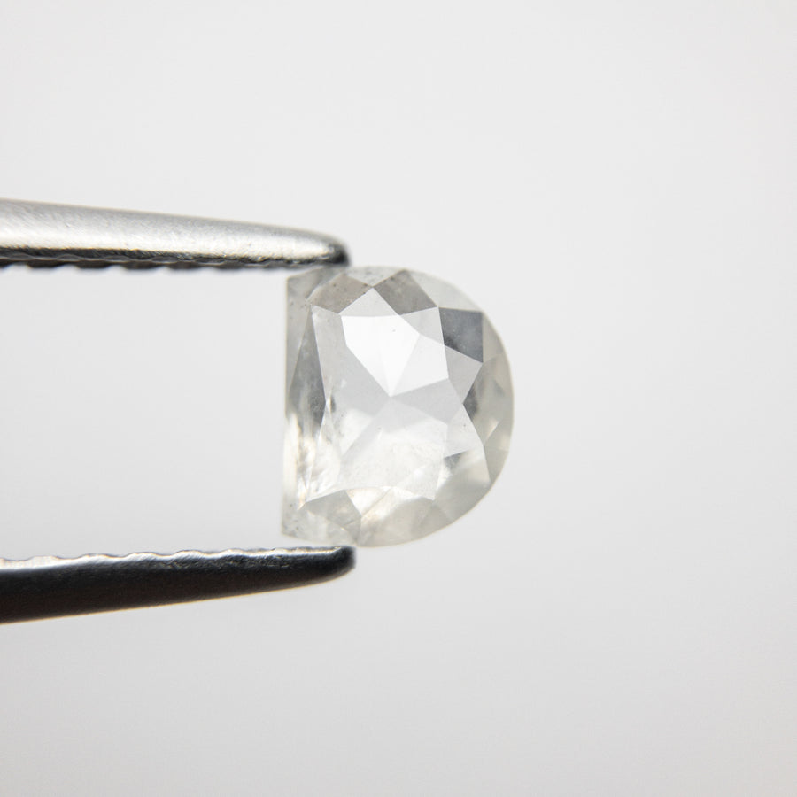0.61ct 5.72x4.66x2.17mm Half Moon Rosecut 18351-16 - Misfit Diamonds