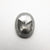 1.32ct 8.09x6.60x2.57mm Oval Rosecut 18352-12 - Misfit Diamonds
