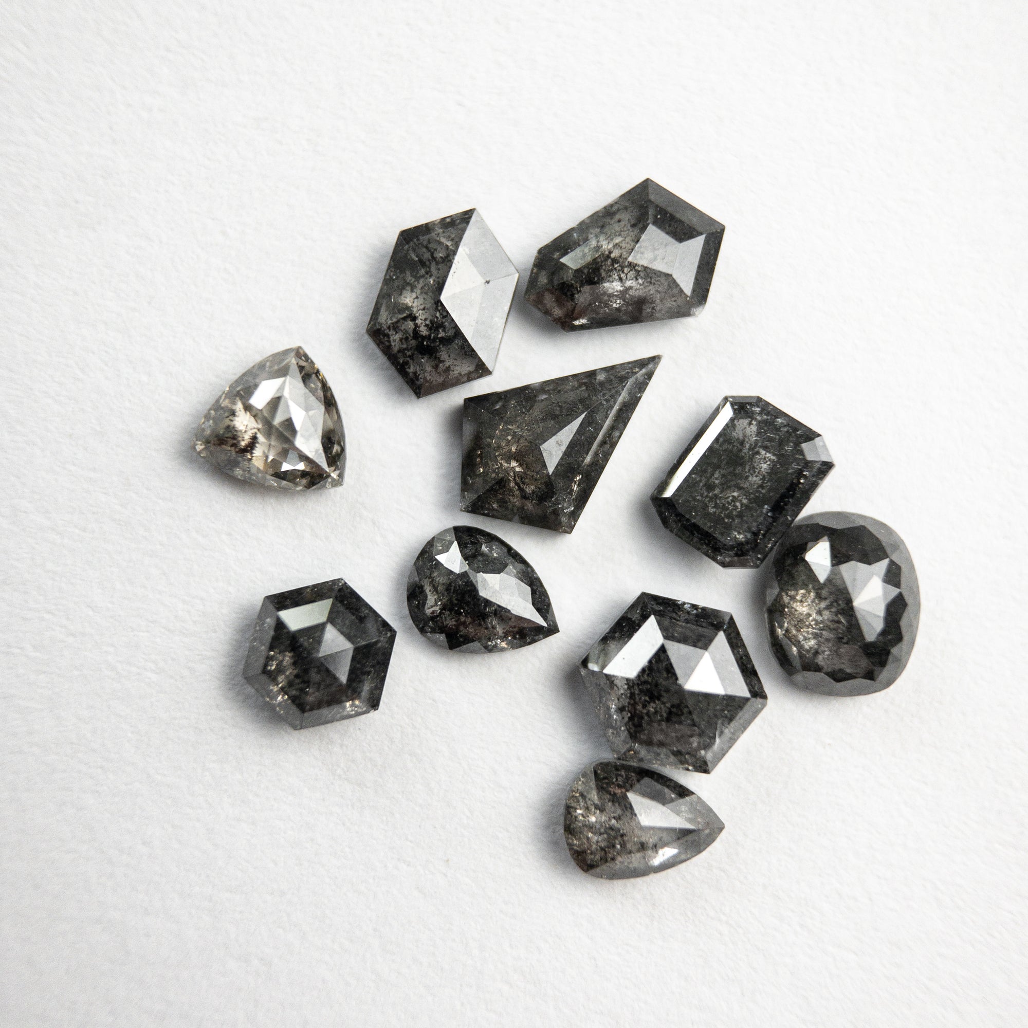 10pcs 3.45cttw 4.15-7.32mm Assorted Shape Melee 18355-04 - Misfit Diamonds