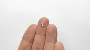 0.42ct 5.88x4.38x1.94mm Hexagon Rosecut 18191-06